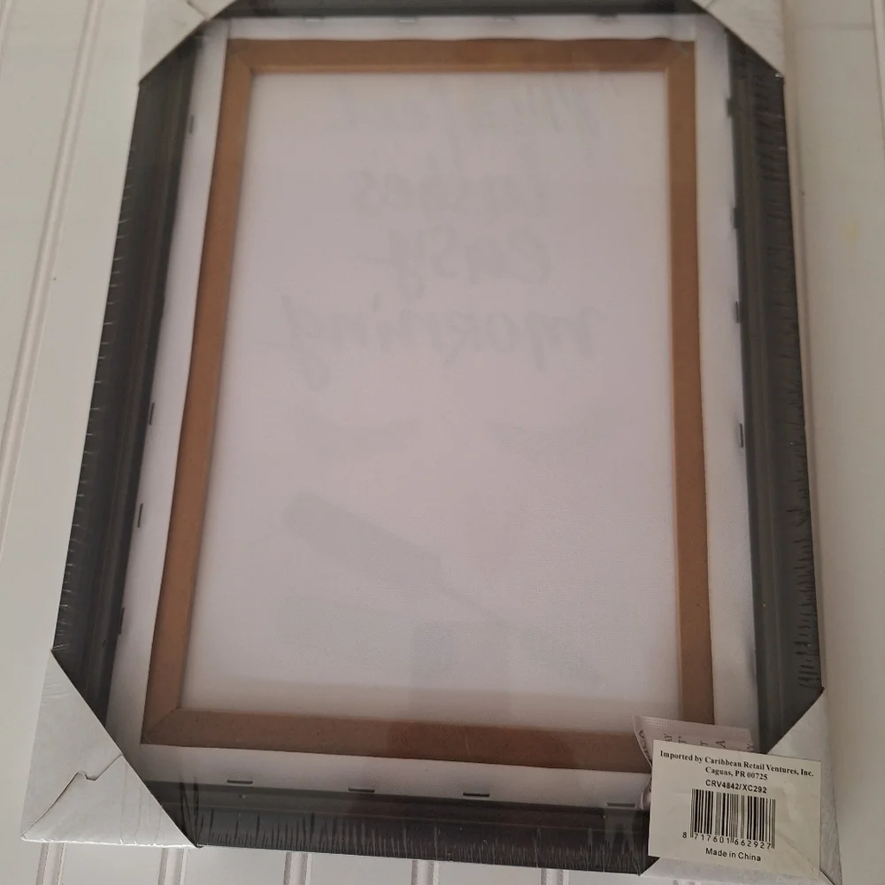 wall pictured art PERFECT LASHES EASY MORNING